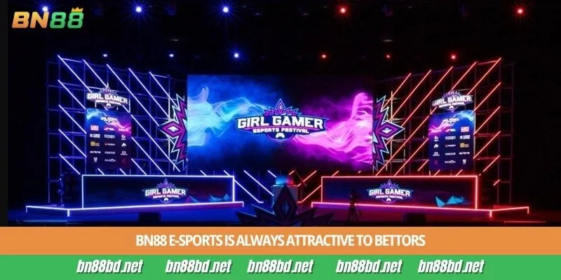 BN88 e-sports is always attractive to bettors