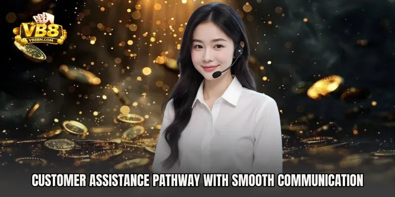 Customer assistance pathway with smooth communication